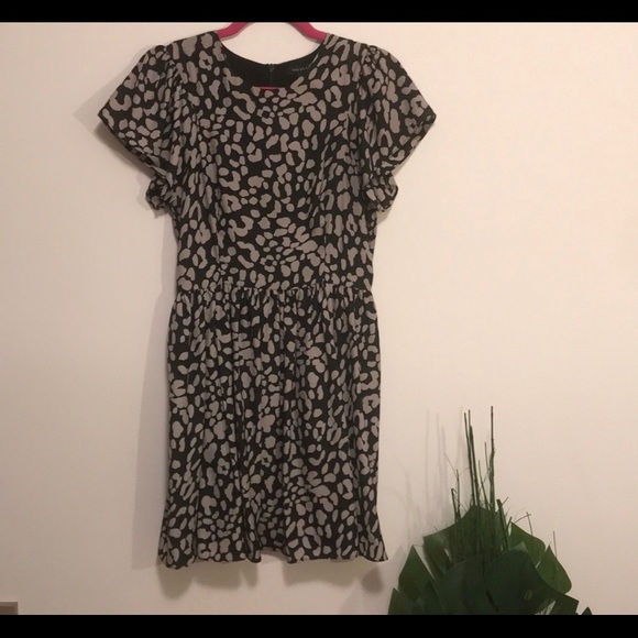 Aritzia talula leopard dress sz 6
